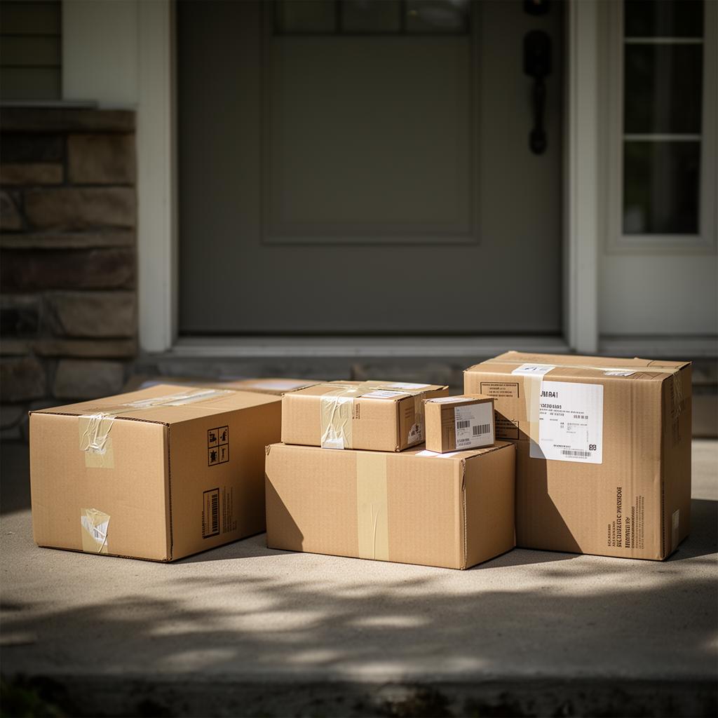 Packages ready for shipping